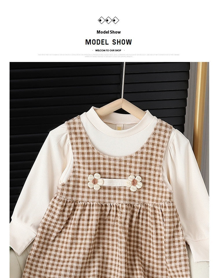 Baby Girl Long-Sleeve Dress