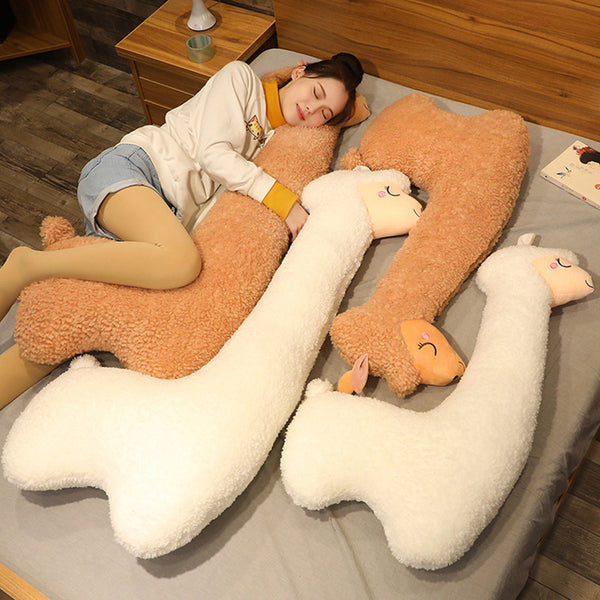 Alpaca Plush Toy Pillow Soft – Cozy plush pillows for relaxing and cuddling, perfect for all ages.