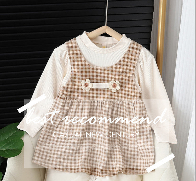 Baby Girl Long-Sleeve Dress