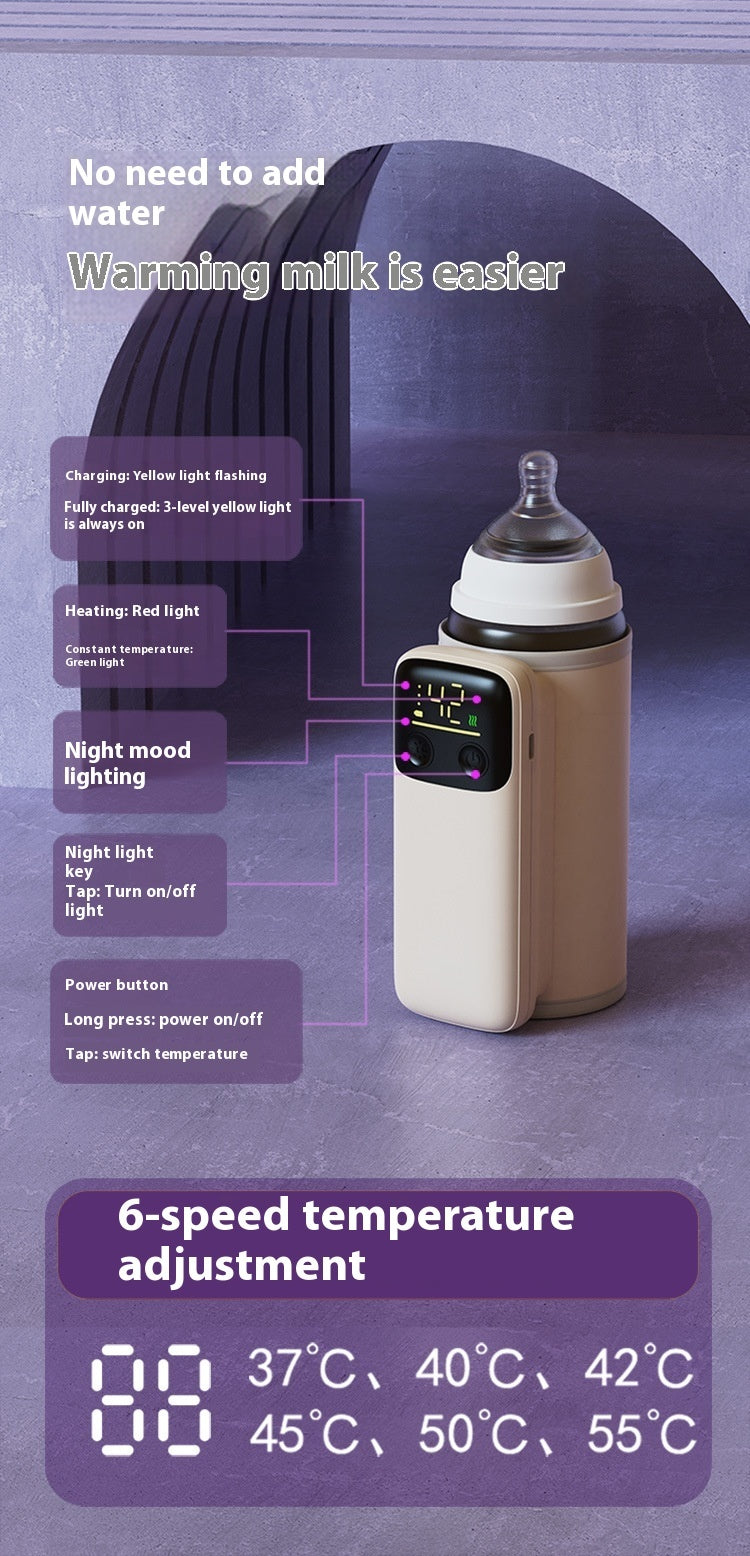 Portable Milk Heating Sleeve