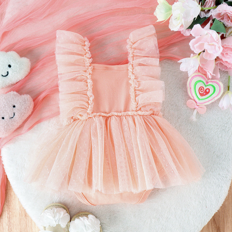 Baby Skirt Baby Body Pants Jumpsuit – Adorable One-piece Outfit for Girls