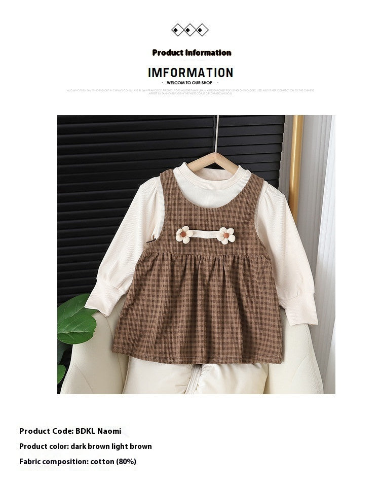 Baby Girl Long-Sleeve Dress