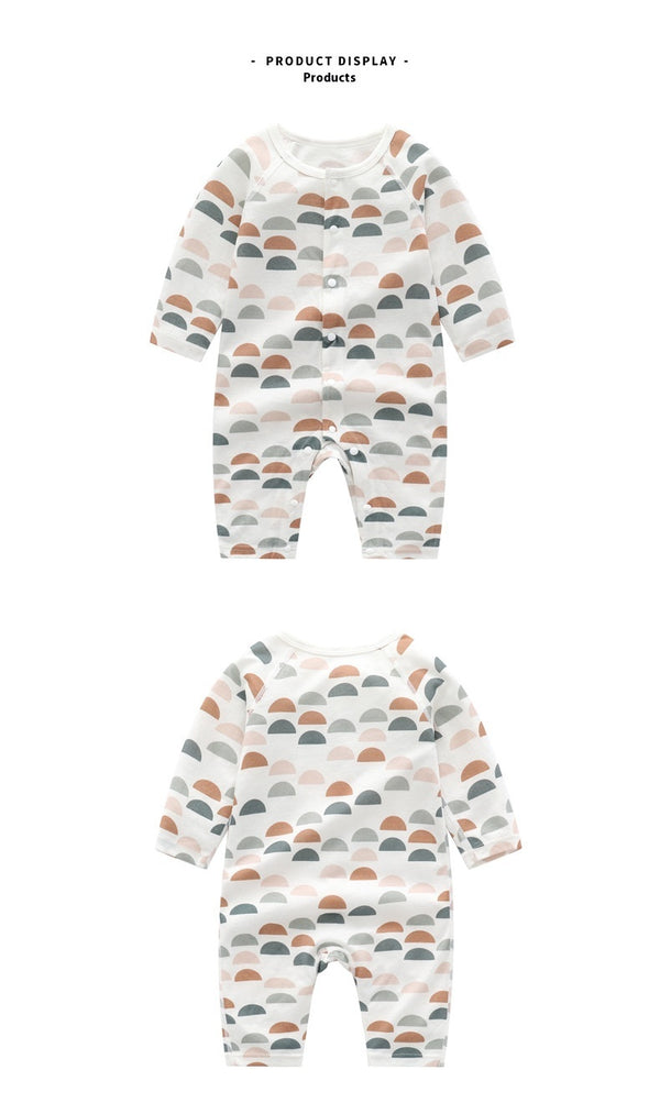 Light and Soft Bamboo Fiber Baby Jumpsuit 