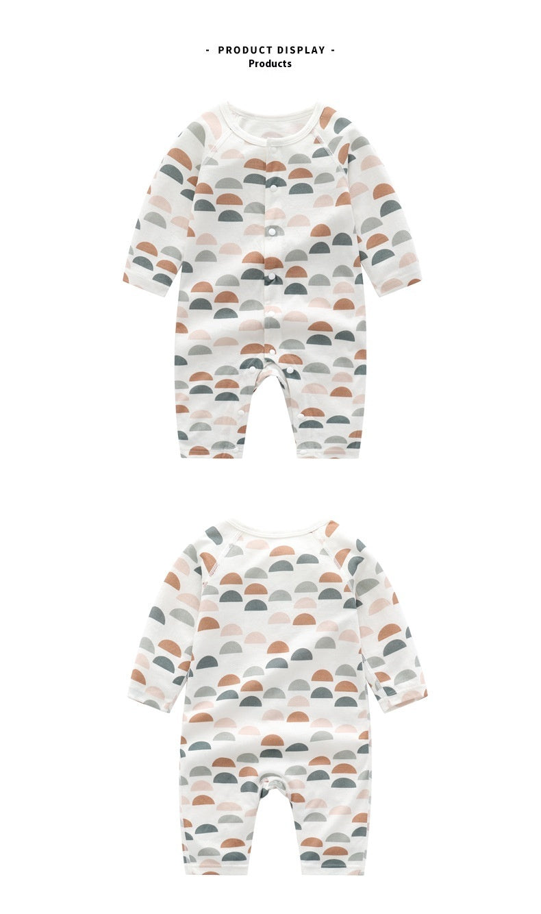 Light and Soft Bamboo Fiber Baby Jumpsuit 